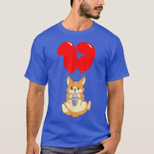 Bubble Tea Hamster - 17th Birthday - Kids Balloon  T-Shirt
