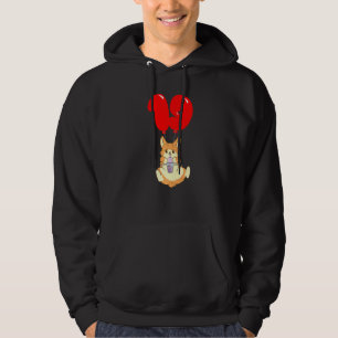 Bubble Tea Hamster  19th Birthday  Kids Balloon Pa Hoodie