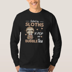 Bubble Tea K-Pop Fault Chocolate Sweet Animals T-Shirt