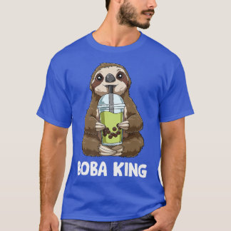 Bubble Tea King - Sloth Funny Boba Tea  469 T-Shirt