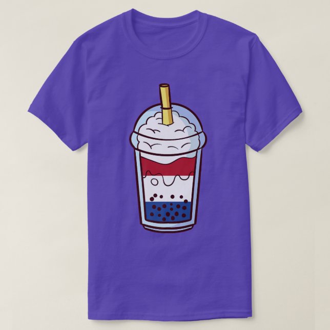 Bubble tea Netherlands Netherlands dutch Premium  T-Shirt (Design Front)