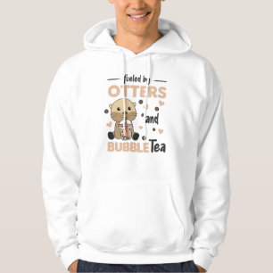Bubble Tea Otter Chocolate Sweet Animals Boba Hoodie