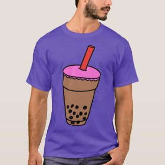 Bubble Tea Pink Lid T-Shirt