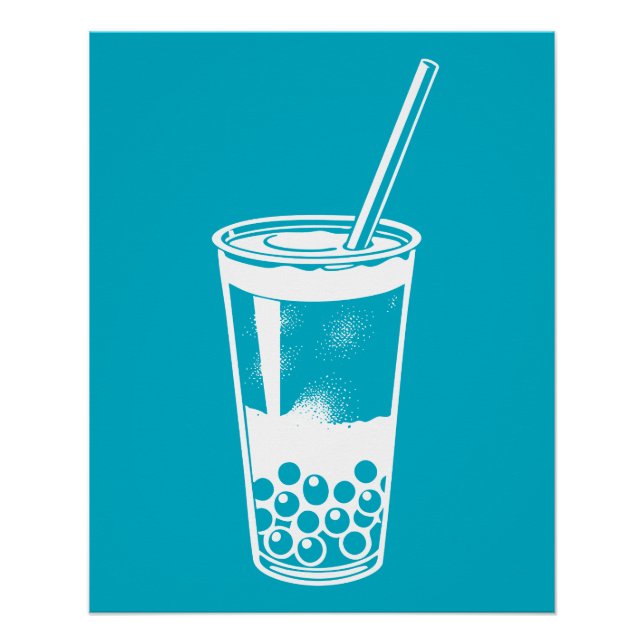Bubble tea  poster (Front)