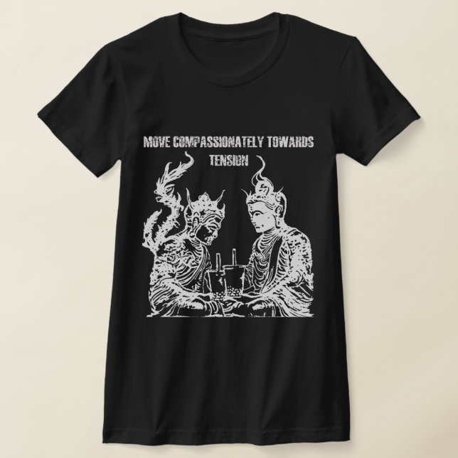 Bubble Tea with Demons T-Shirt (Laydown)