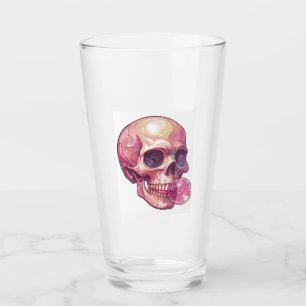 Bubble Trouble Skull � Funny Gum Skeleton Glass