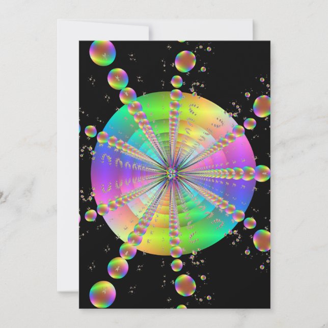 Bubble Tube Invitation (Front)