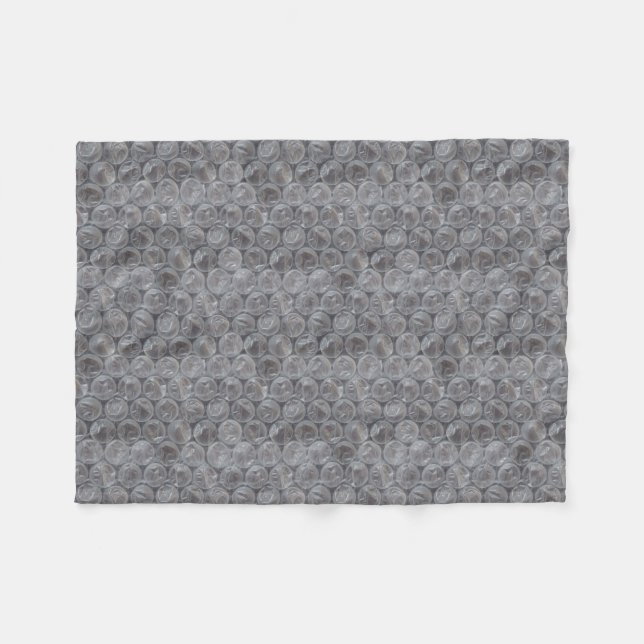 Bubble wrap fleece blanket (Front (Horizontal))