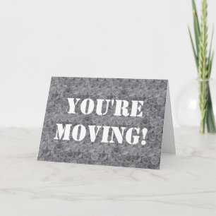 Bubble wrap housewarming invitation
