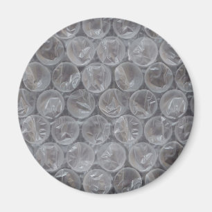 Bubble wrap magnet