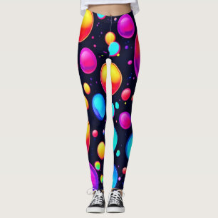 Bubbled Bliss Art Leggings
