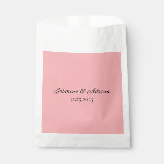 Bubblegum Blush Wedding Favour Bag