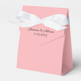Bubblegum Blush Wedding Favour Box