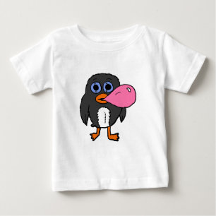 Bubblegum bubble blowing Penguin Baby T-Shirt