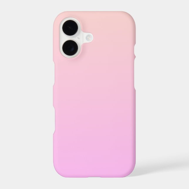 Bubblegum/Peach Modern Ombre Aesthetic (Back)