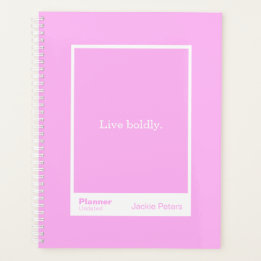 Bubblegum Pink Block Quote | Fully Customizable Planner