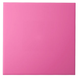Bubblegum Pink Ceramic Tile. Ceramic Tile