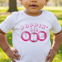 Bubblegum Pink Poppin Girl 1st Birthday Party