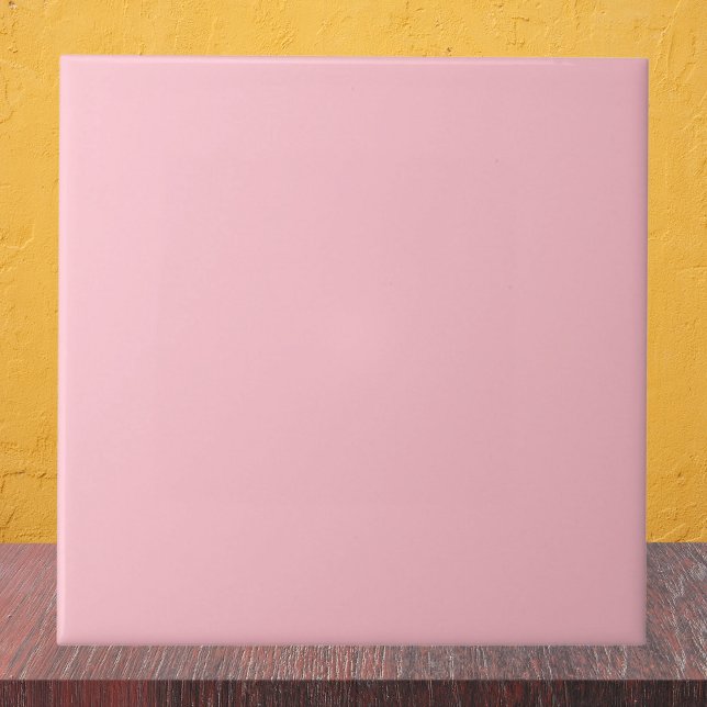 Bubblegum Pink Solid Colour Ceramic Tile (Creator Uploaded)
