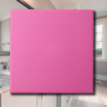 Bubblegum Rose Solid Colour | Classic Elegant Ceramic Tile<br><div class="desc">Bubblegum Rose Solid Colour | Classic | Elegant | Trendy | Stylish | Gift</div>