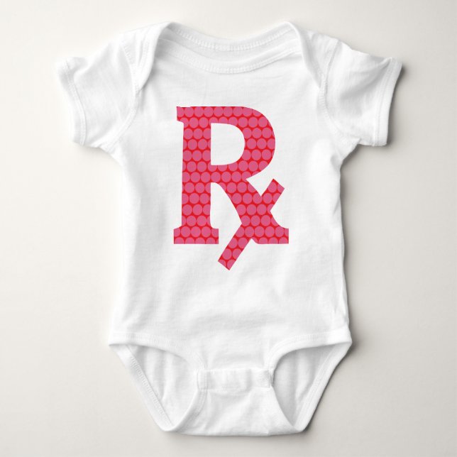 Bubblegum Rx Baby Bodysuit (Front)