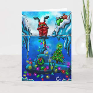 Bubblehead Christmas Card