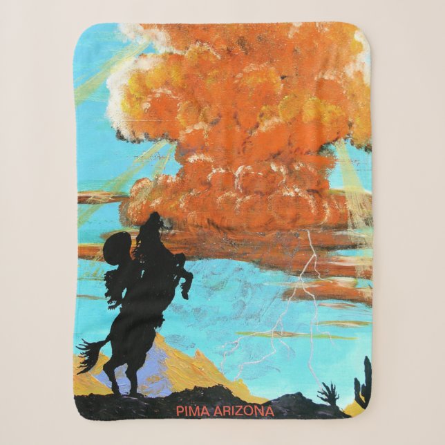 Bubblepacific blanket's sherpa blanket (Front)