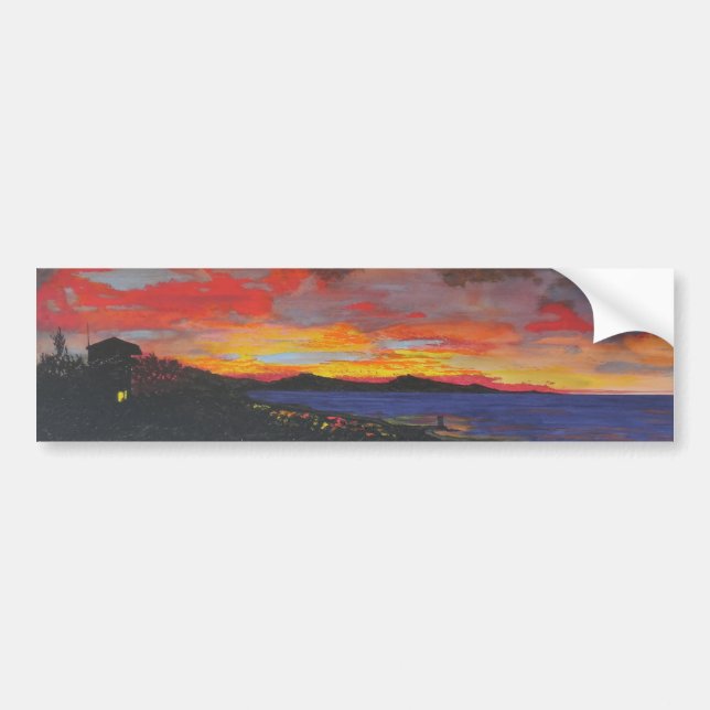 Bubblepacific bumper stickers, Dana point tower Sticker (Front)