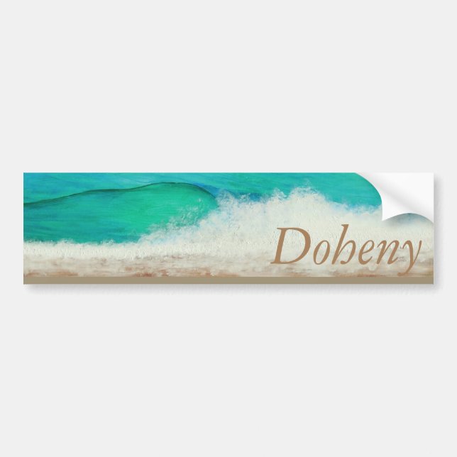 Bubblepacific bumper stickers, DOHENY Sticker (Front)