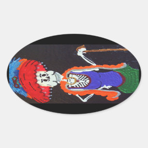Bubblepacific bumper stickers, grand grandma oval sticker