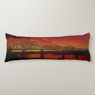 Bubblepacific pillows, train bridge parker Arizona Body Cushion