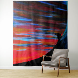 Bubblepacific wall tapestry