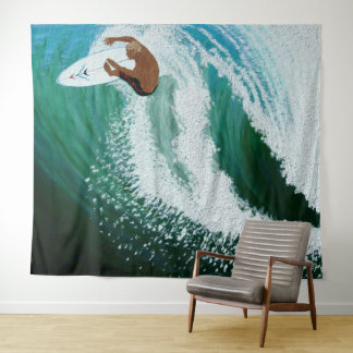Bubblepacific wall tapestry