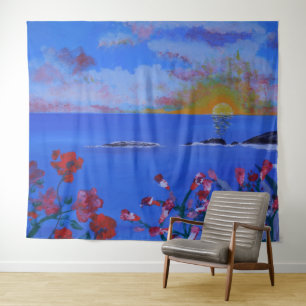 Bubblepacific wall tapestry's tapestry