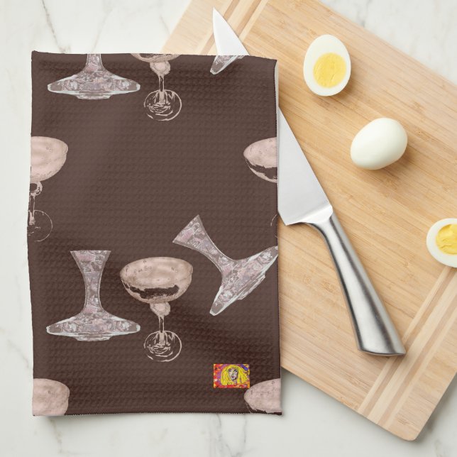 Bubbleroom Tea Towel (Quarter Fold)