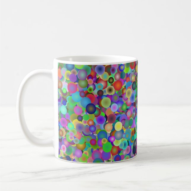 Bubbles 11oz Mug (Left)