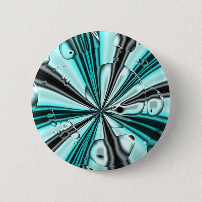 Bubbles 6 Cm Round Badge (Front)