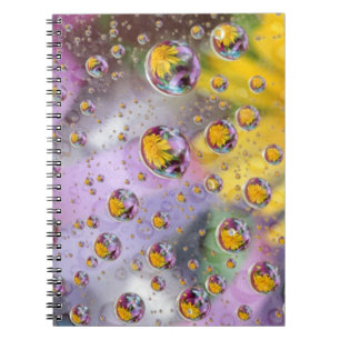 Bubbles abstract with flowers. Credit as: Nancy Notebook