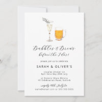 Bubbles and Brews Before the I do's Wedding Shower