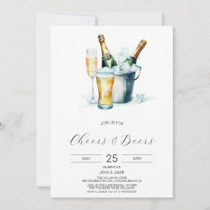 Bubbles And Brews Invitation