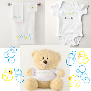 Bubbles and Ducks Baby T-Shirt Bodysuit