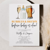 Bubbles Brews Before The Baby Is Due! Baby Shower