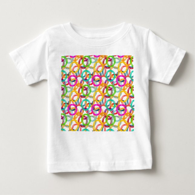 Bubbles, Bubbles Everywhere Baby T-Shirt (Front)