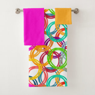 Bubbles, Bubbles Everywhere Bath Towel Set