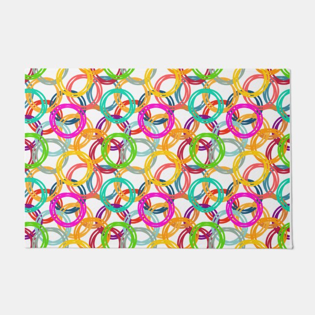 Bubbles, Bubbles Everywhere Doormat (Front)