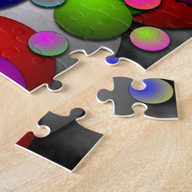 Bubbles by Kenneth Yoncich Jigsaw Puzzle (Side)