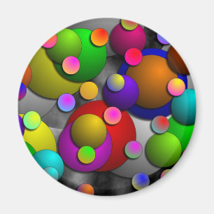 Bubbles by Kenneth Yoncich Magnet
