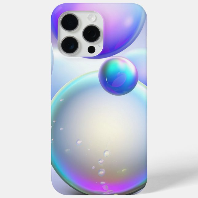 Bubbles Case-Mate iPhone Case (Back)