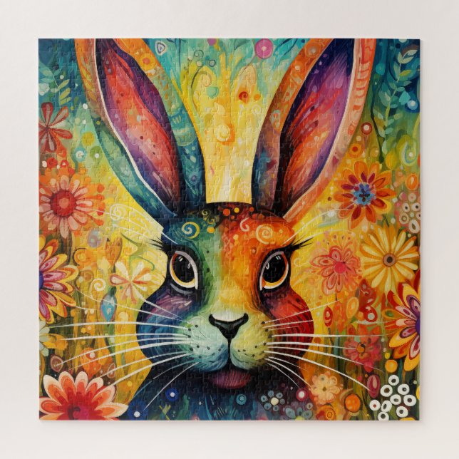 Bubbles Cuddlebun Bunny Jigsaw Puzzle (Vertical)