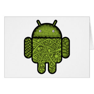 Bubbles Doodle Character for the Android™ robot